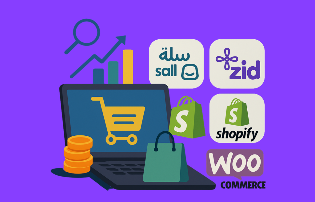 مقارنة منصات التجارة الإلكترونية لعام 2026 2 افضل منصات التجارة الإلكترونية