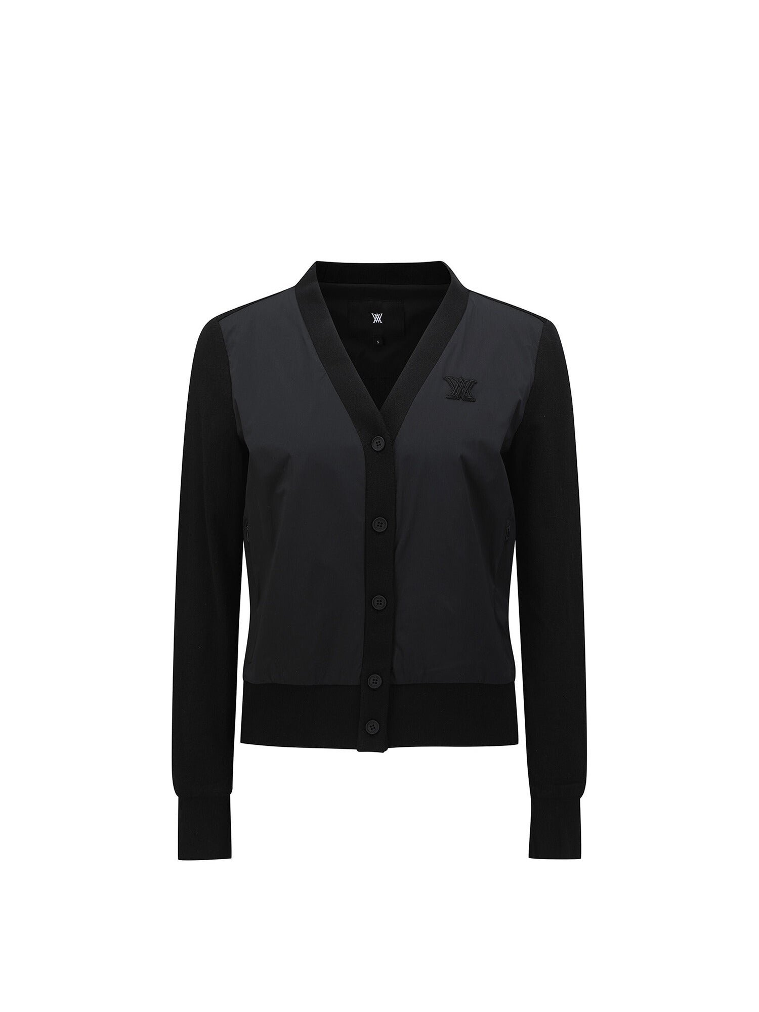 WOMEN LINE BLOCK BUTTON JACKET