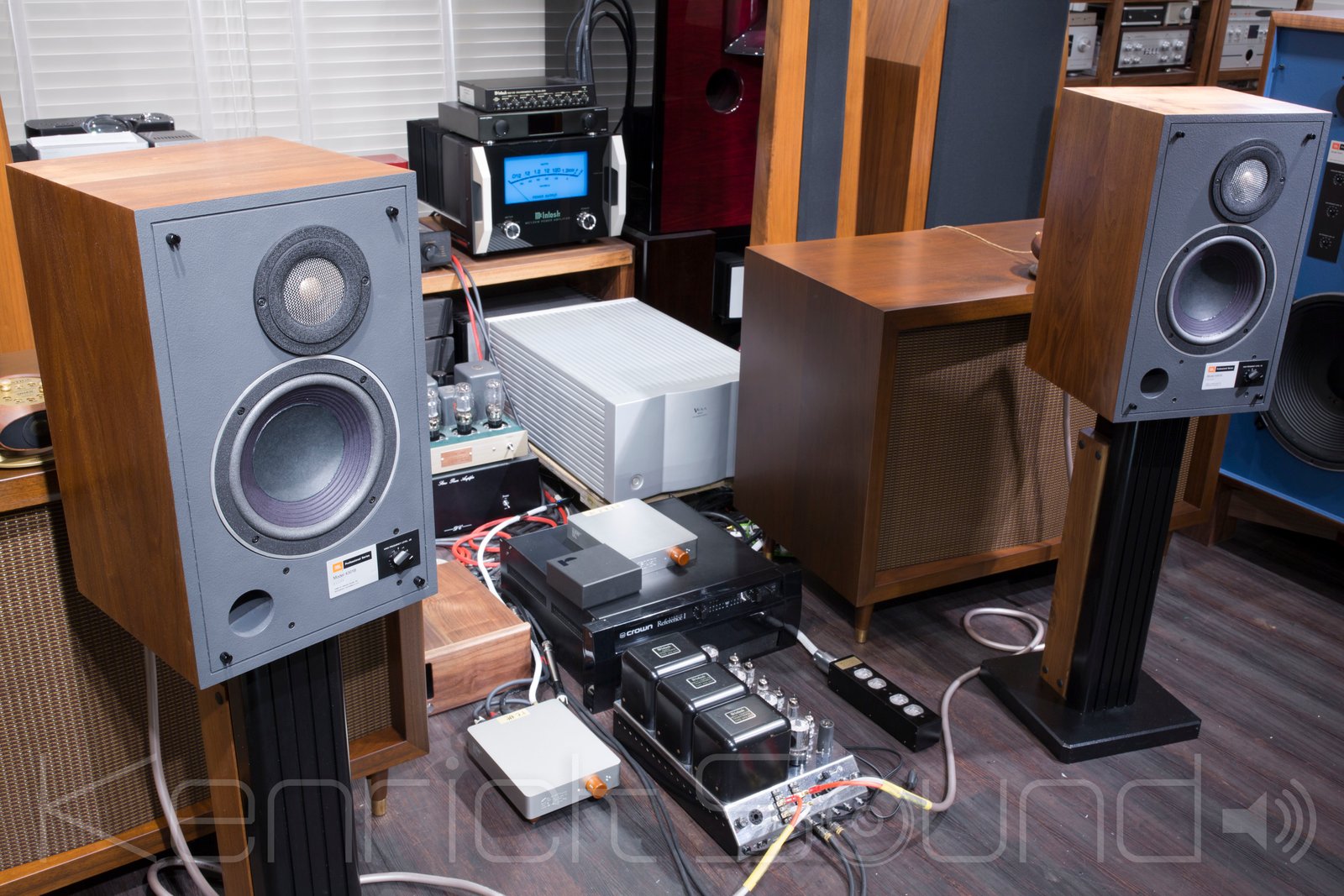 超高音質 JBL 4301B ベリリウムフラム トランスATT スモーキーグレー
