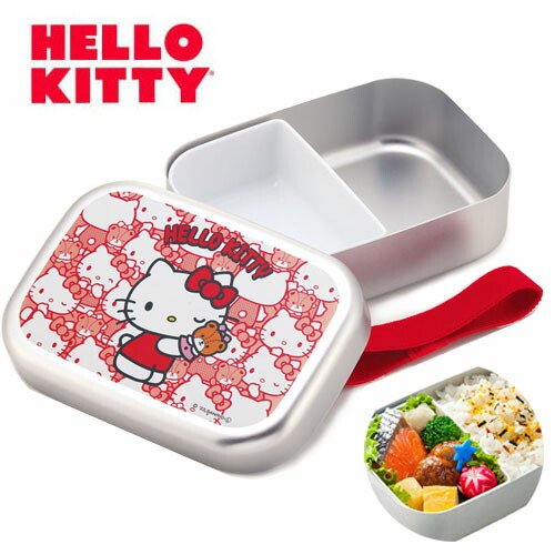 楽天市場】特価SK【Hello Kitty アルミ 弁当箱 うしろうしろ柄 日本製