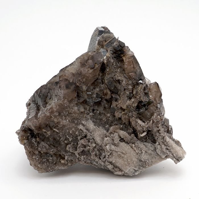 ミニクラスター 結晶 漆黒 インテリア オブジェ コレクション 風水