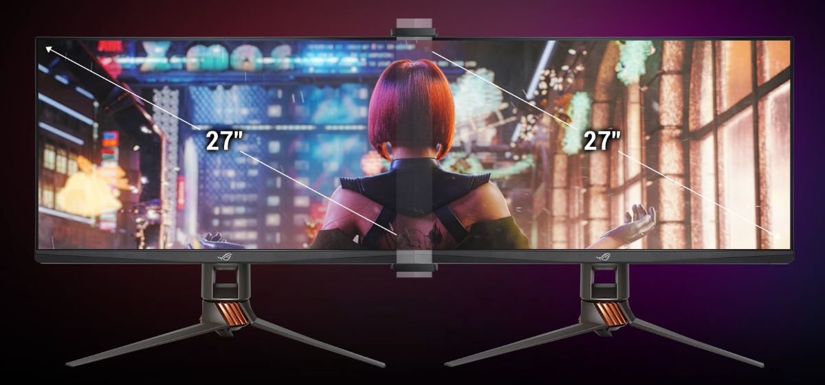 マルチディスプレイをウルトラワイドに！「ROG Bezel Free Kit ABF01