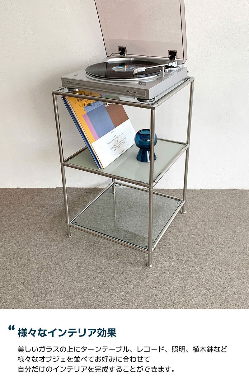 楽天市場】O'gre オグレ ステンレスモジュール家具デュアルキューブ