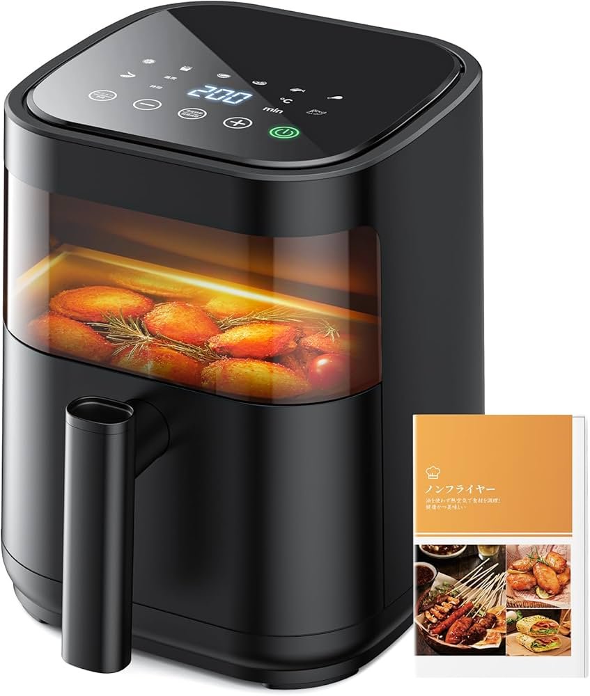 Amazon.co.jp: ノンフライヤー 3L エアーフライヤー air fryer