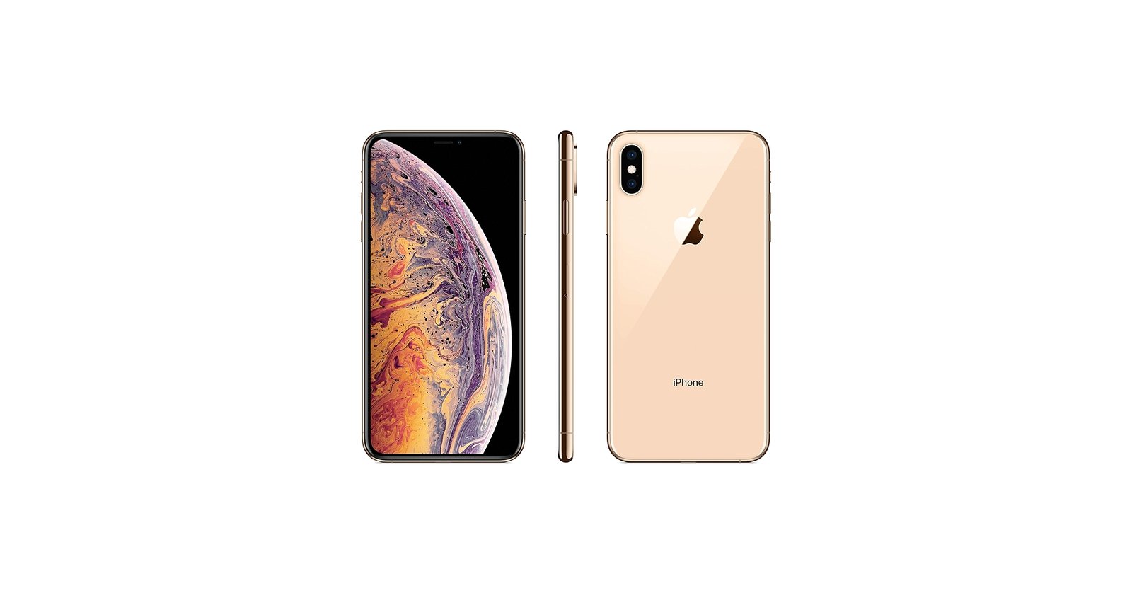 Amazon.com: Apple iPhone XS Max,美國版,64GB,金色- T-Mobile (翻新