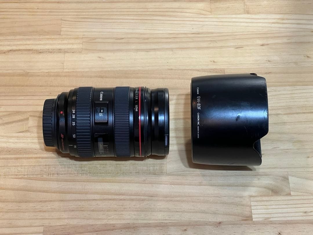 【ジャンク品】Canon EF24-70mm F2.8L USM Canon Ef 24-70Mm F / 2.8L Ii Lente De Zoom Padrão De Usm Preto 1
