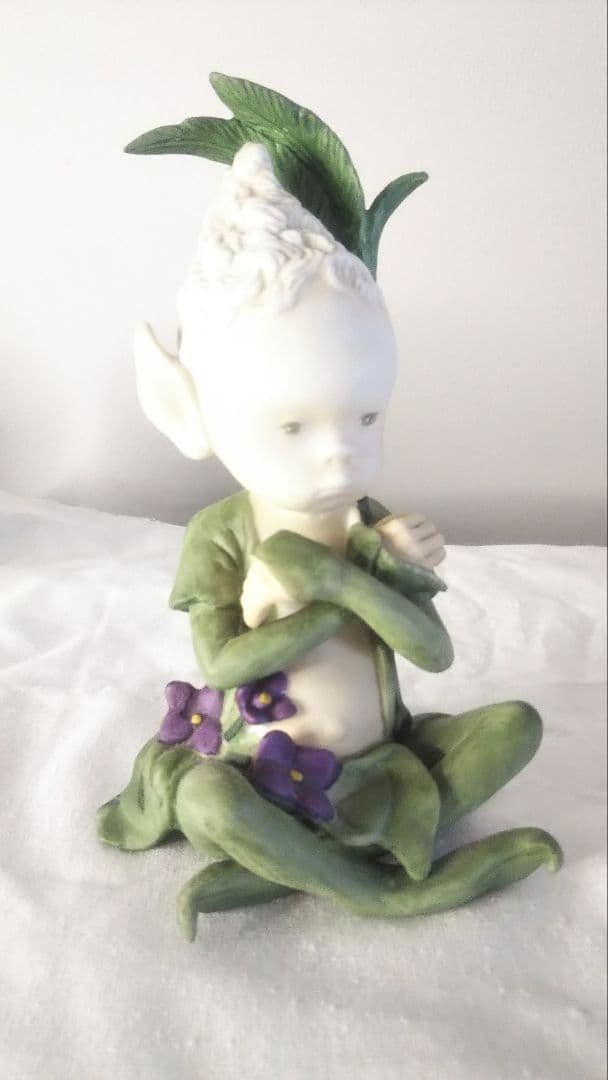 希少・美品｜与勇輝 森の妖精 ニングル 陶器人形｜高約17cm 絶版 フィギュア 希少・美品｜与勇輝 森の妖精 ニングル 陶器人形｜高約17cm 絶版