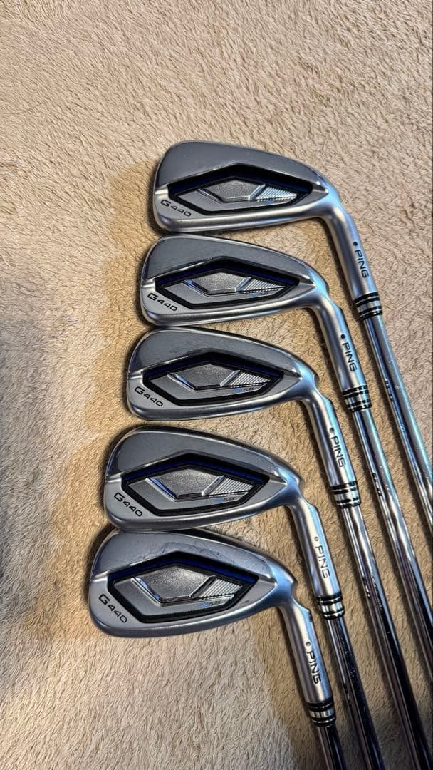 【つー】PING G440アイアン　５本セット（6〜PW）　950GH n ピン G440 アイアンセット 5本 6I 7I 8I 9I PW NS PRO 950GH neo PING