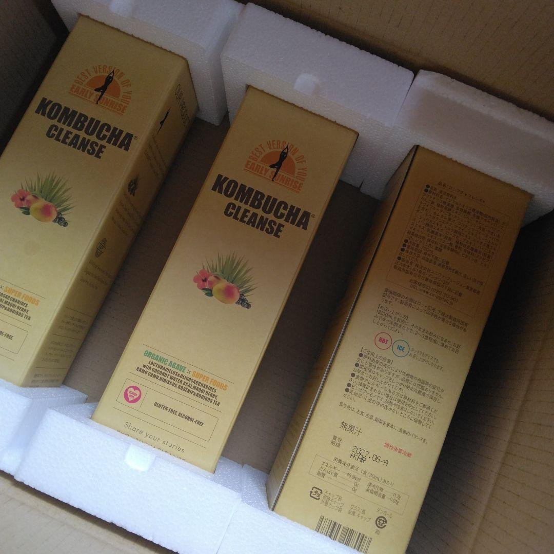 セパルフェ コンブチャクレンズ 720ml×3 楽天市場】【公式】【定期便あり】コンブチャクレンズ 720ml KOMBUCHA