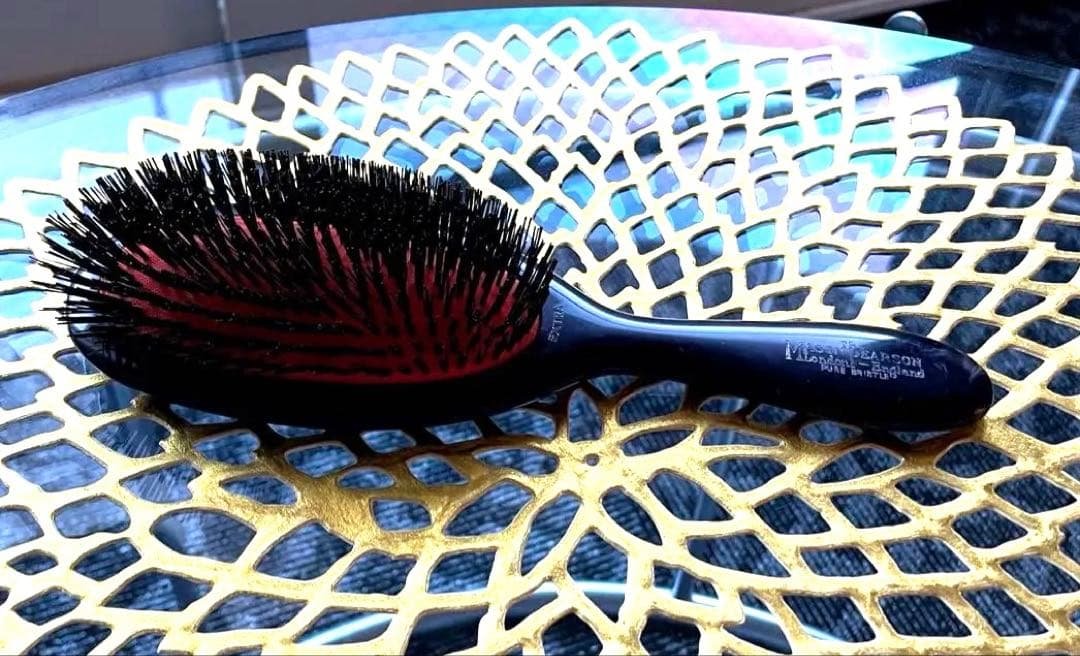 Mason Pearson ヘアブラシ エクストララージブリッスル 猪毛 黒 楽天市場】メイソンピアソン エクストララージブリッスル ピュア