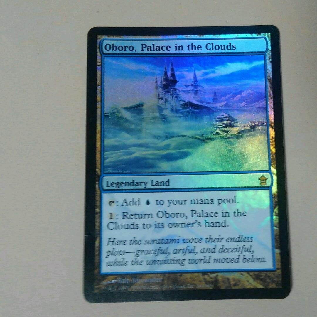 MTG 雲の宮殿、朧宮 Foil 英語 Foil】《雲の宮殿、朧宮/Oboro, Palace in the Clouds》[SOK] - MTG