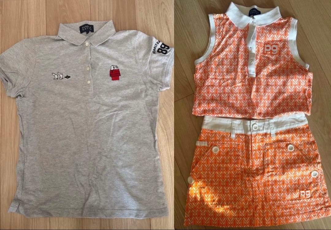 PEARLY GATES, Kappa, FILA ゴルフウェア　レディース 気持ちも弾む、春らしいリズミカルで軽快な4ラインモチーフの着こなし