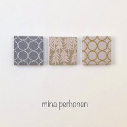 mina perhonen ミナペルホネン ファブリックパネル 3点セット